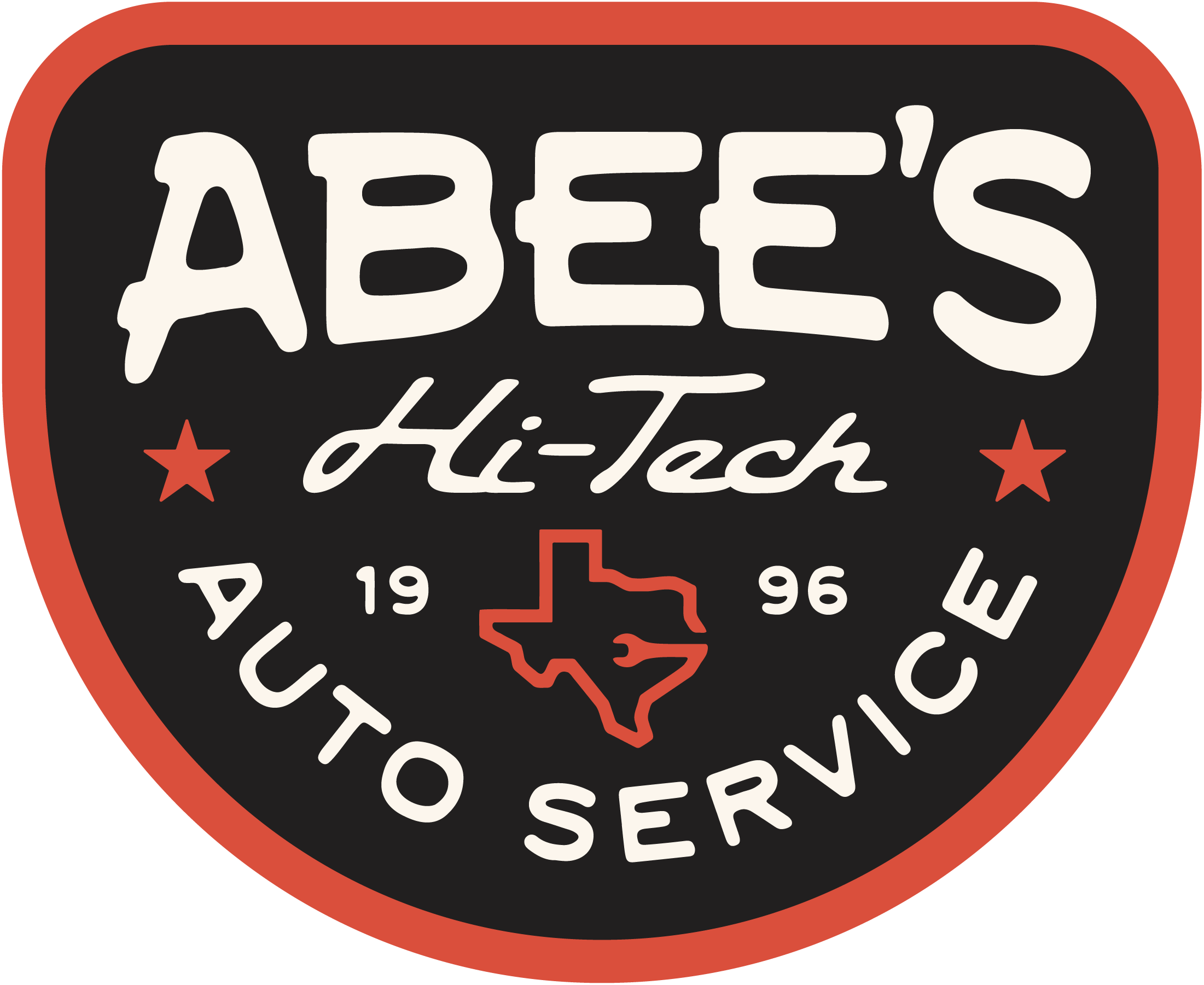 Abee's Hi-Tech Auto Service patch — Est. 1996